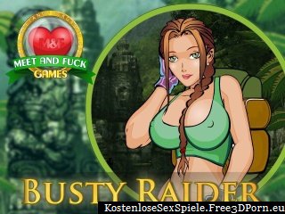 Große Brüste Raider fickt in einem Grab Roder Lara Croft-Spiel