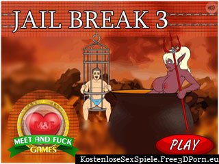 Jail Break 3 Fetisch Porno Spiel mit Gefängnis Sex