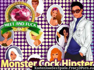 Monster Cock Hipster ficken in einem Online Porno Spiel