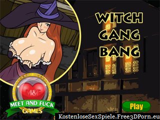 Hentai Witch Gangbang in hentai Porno Spiele