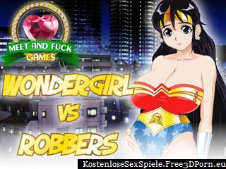 Manga Ficken Wondergirl und geile Robbers
