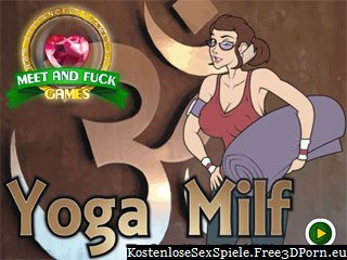 Sexy Yoga Milf Frau in erotischen Yoga Sitzung